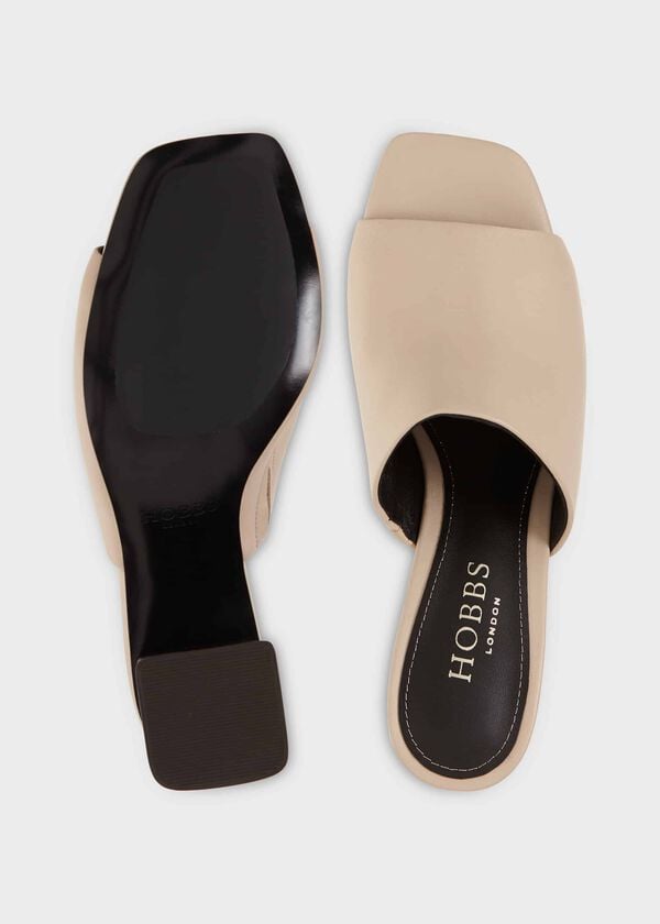 Hobbs Dawn Mule Light Beige