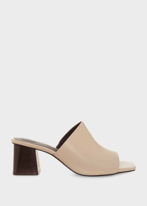 hobbs Dawn Mule Light Beige