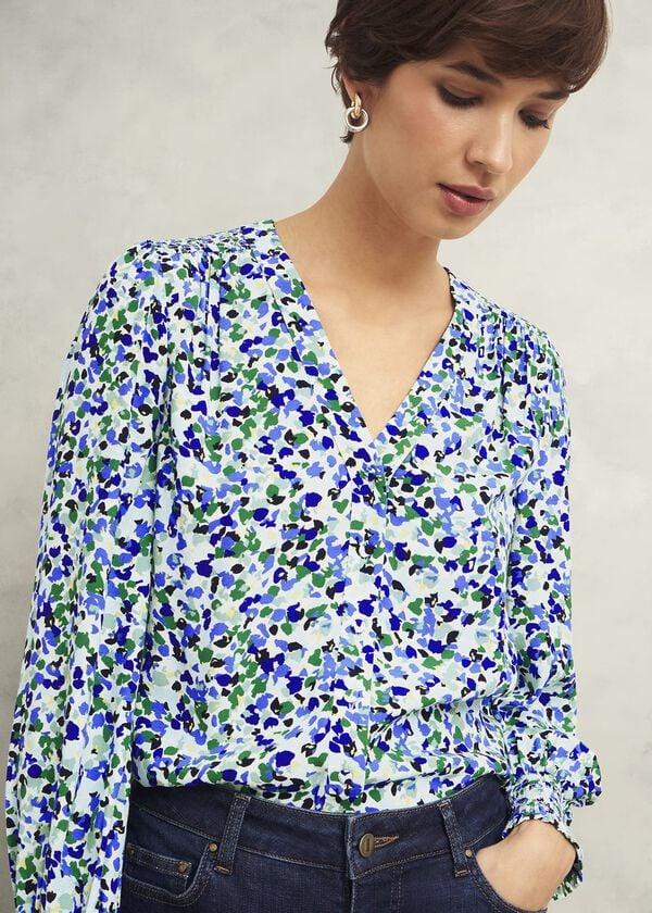 Hobbs Debbie Blouse Multi