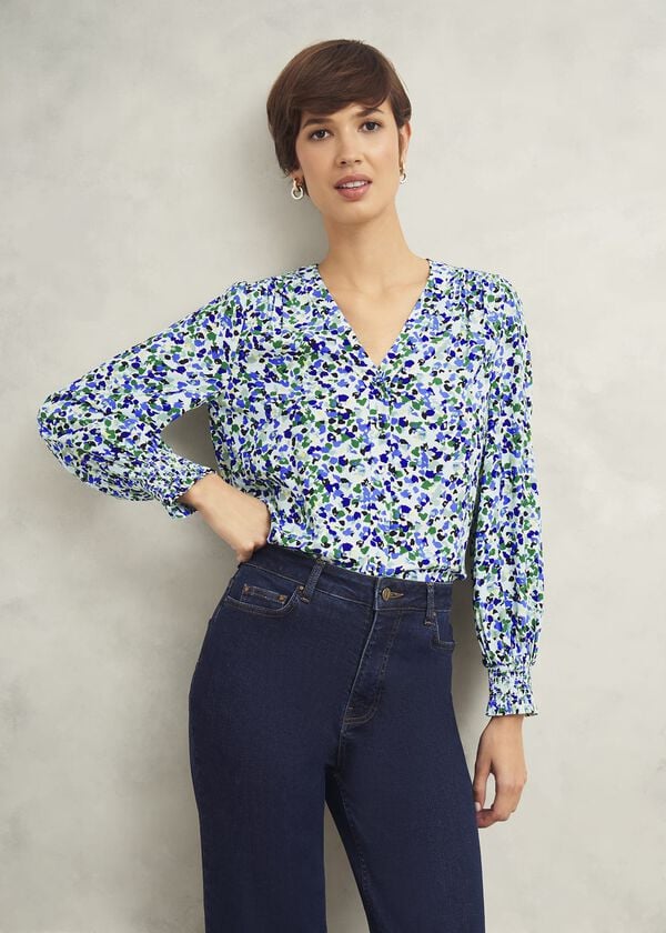 hobbs Debbie Blouse Multi