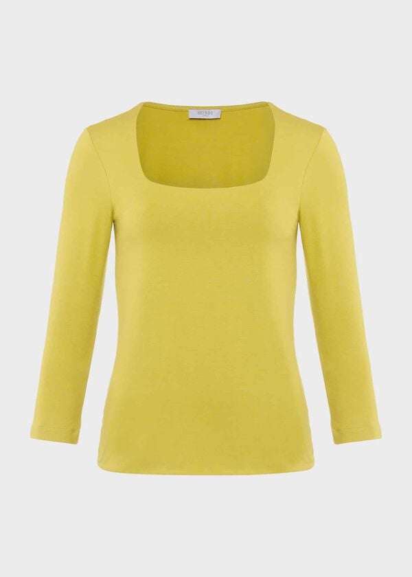 Hobbs Debbie Top Light Olive