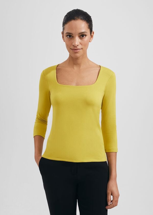 hobbs Debbie Top Light Olive