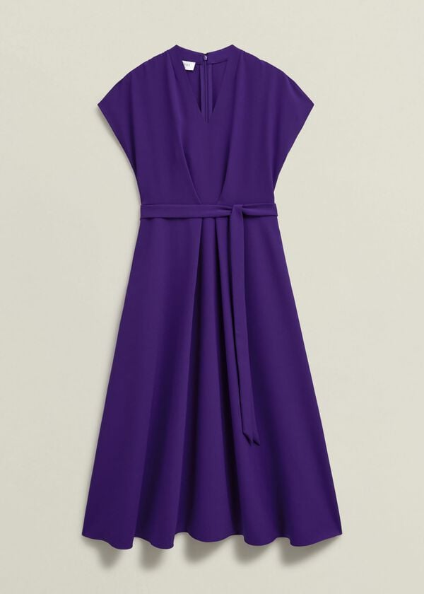 Hobbs Derwent Dress Hyacinth Purple