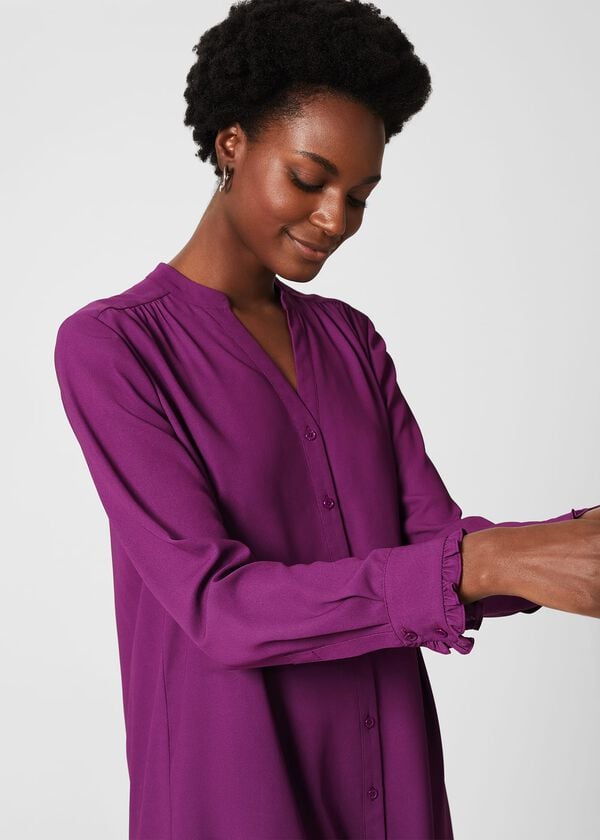 Hobbs Dianna Dress Purple
