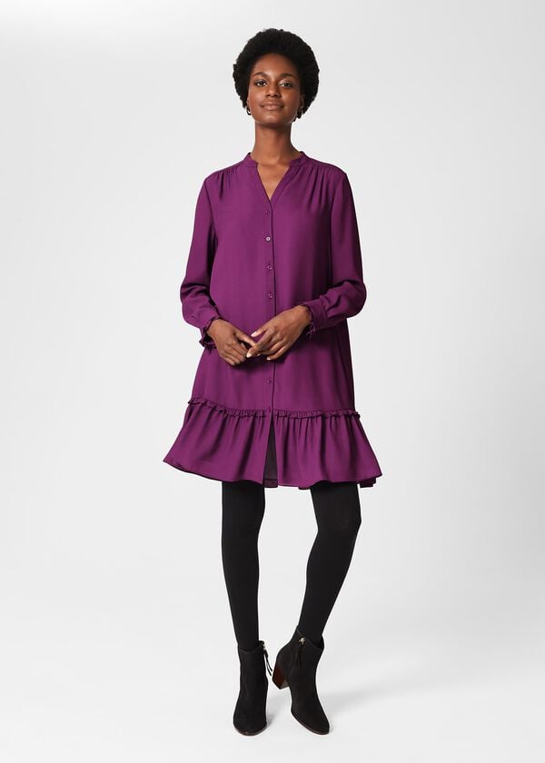 hobbs Dianna Dress Purple