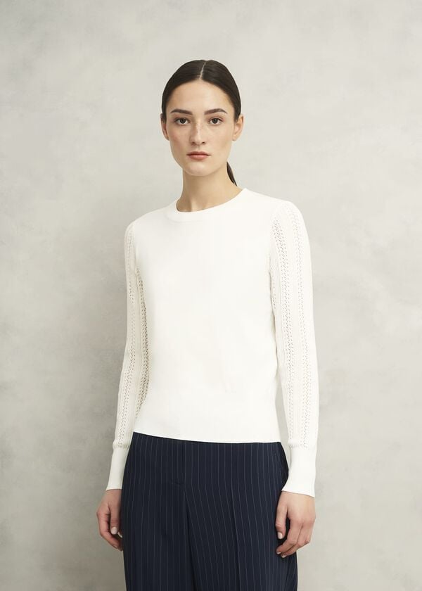hobbs Dianna Jumper Ivory