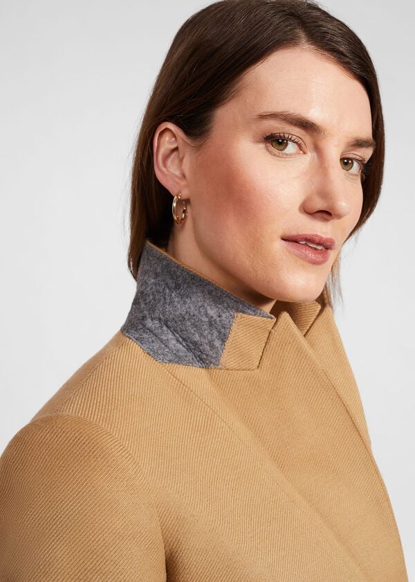 Hobbs Digby Jacket With Wool Camel