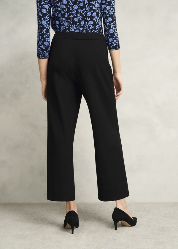 Hobbs Dina Crop Trousers Black