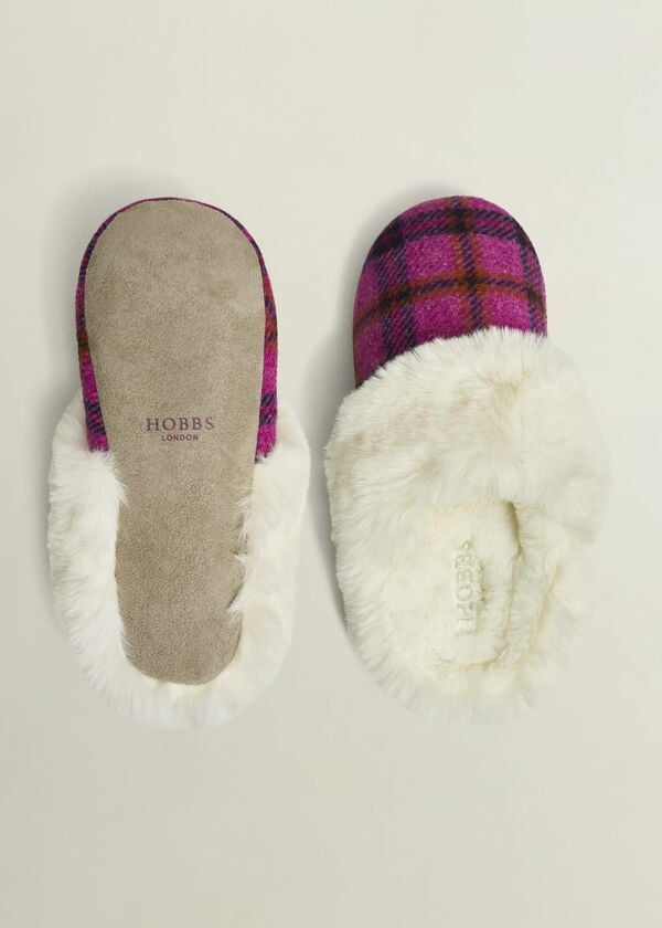 Hobbs Dominica Slippers Pink Multi