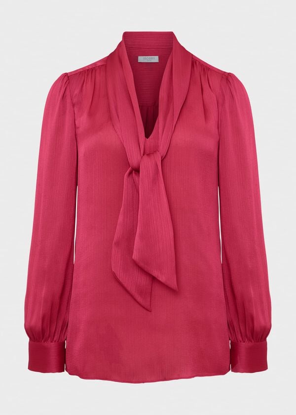 Hobbs Dorset Blouse Pink