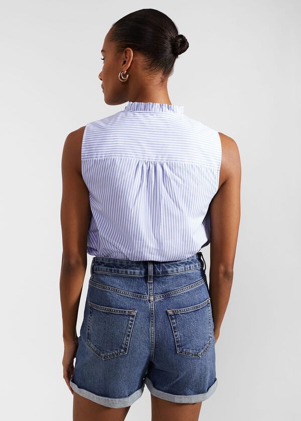 Hobbs Edeline Shorts Mid Wash