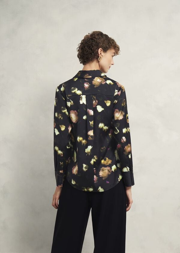 Hobbs Eden Shirt Black Multi