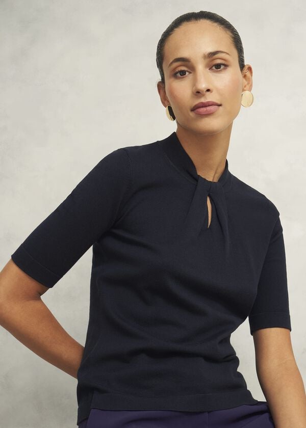 Hobbs Effie Jumper Hobbs Navy