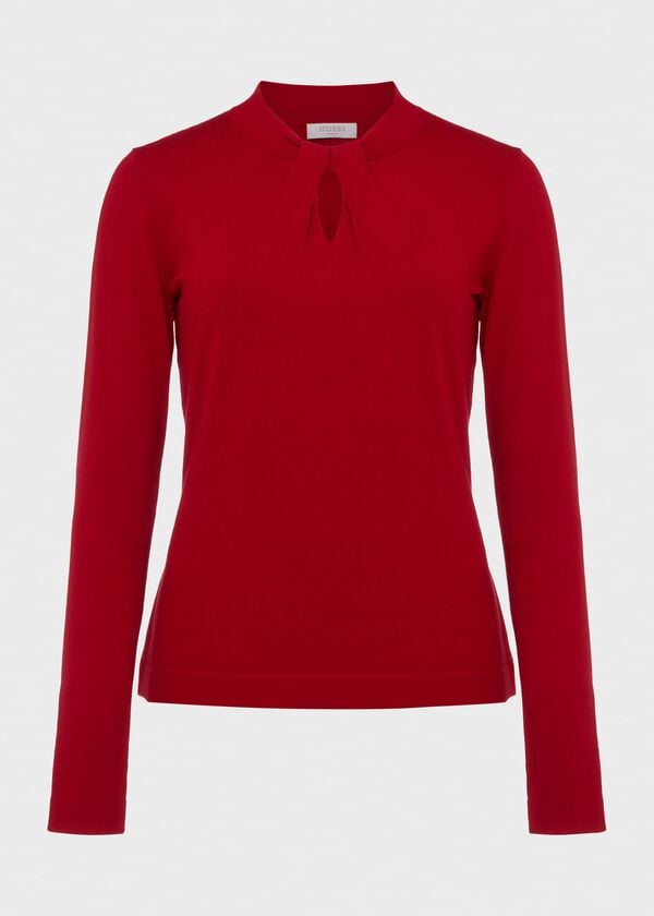 Hobbs Effie Jumper True Red