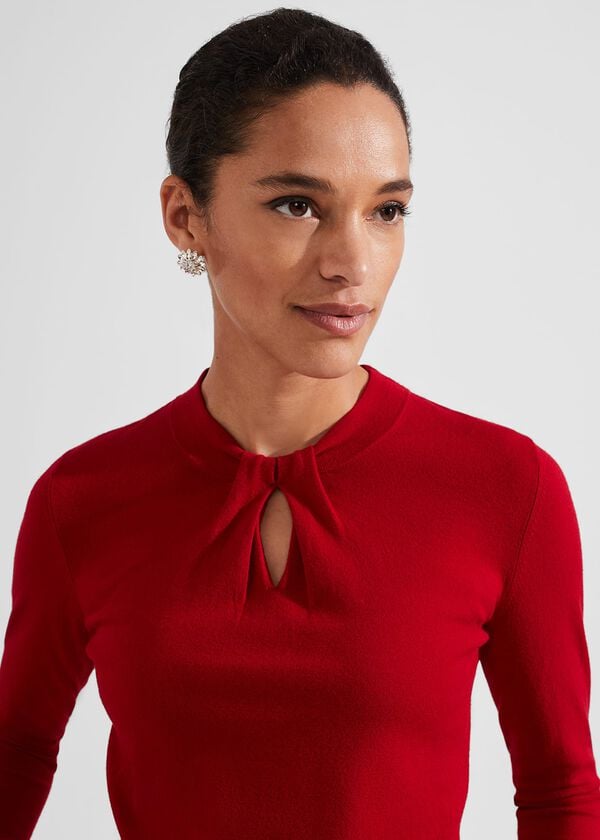 Hobbs Effie Jumper True Red