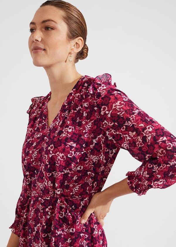 Hobbs Elaina Dress Purple Multi