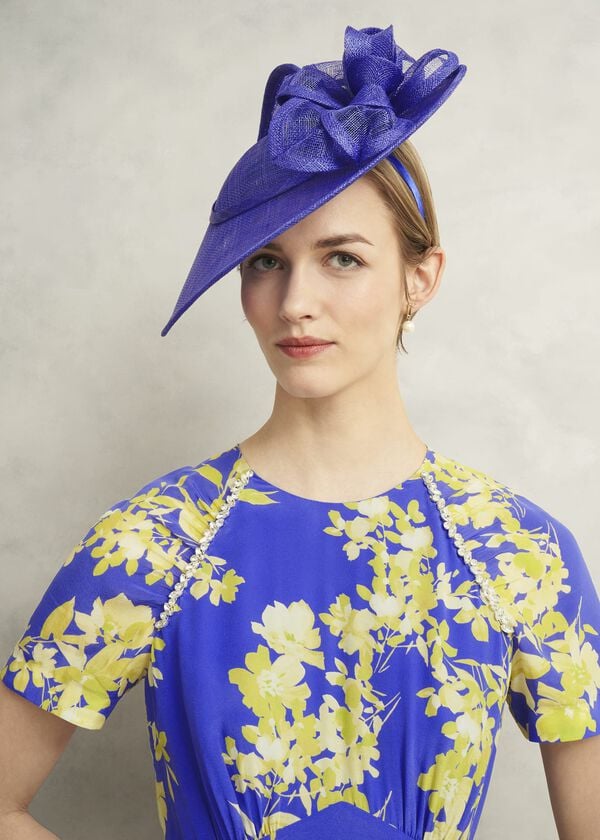 Hobbs Elaina Fascinator Allium Blue