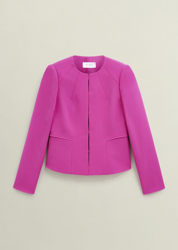 Hobbs Eliana Jacket Bright Pink
