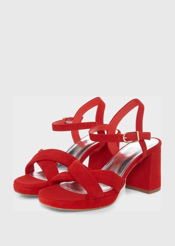 Hobbs Eliza Platform Rose Red