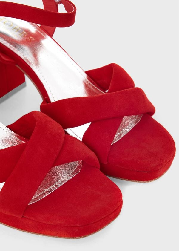 Hobbs Eliza Platform Rose Red
