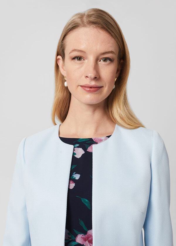 Hobbs Elize Jacket Pale Blue