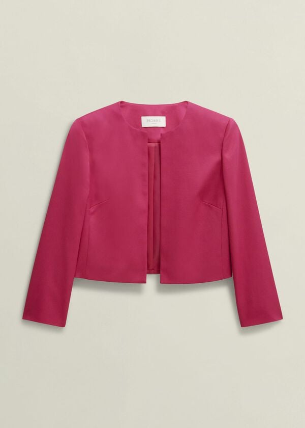 Hobbs Elize Jacket Zinnia Pink