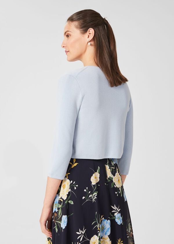 Hobbs Ella Cardigan Pale Blue
