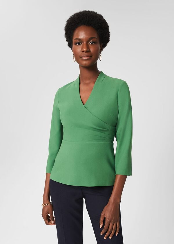 hobbs Ellen Top Pea Green