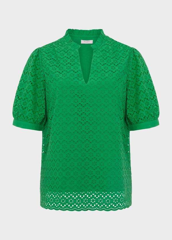 Hobbs Ellis Top Fresh Green