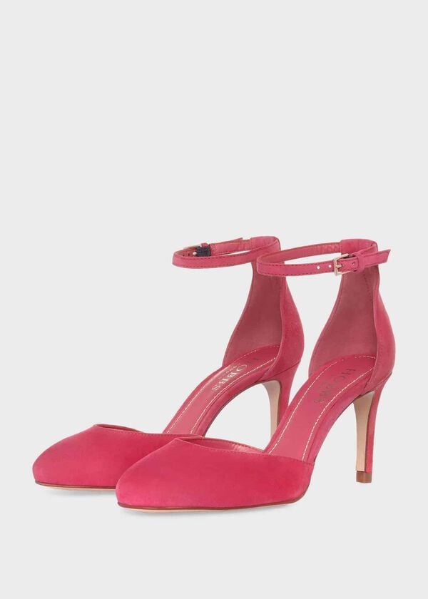 Hobbs Elliya Court Shoes Bright Pink