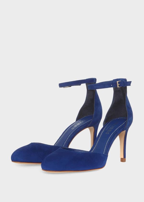 Hobbs Elliya Court Shoes Cobalt Blue