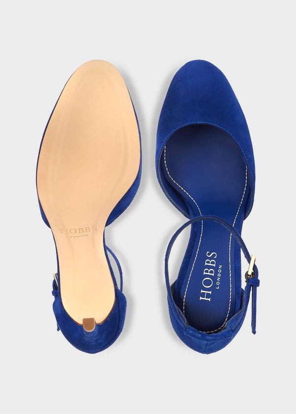 Hobbs Elliya Court Shoes Cobalt Blue