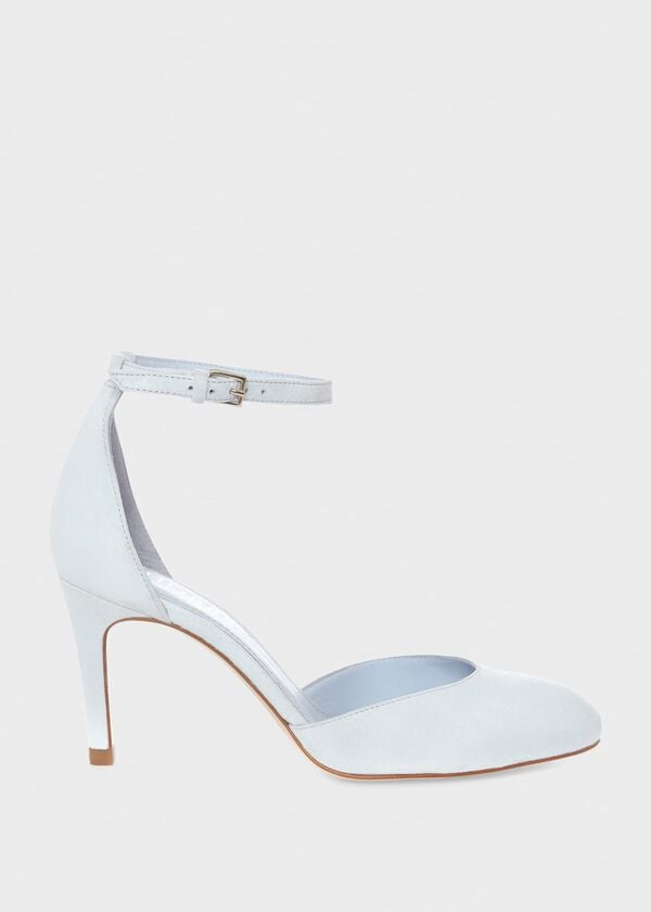 hobbs Elliya Court Shoes Ice Blue