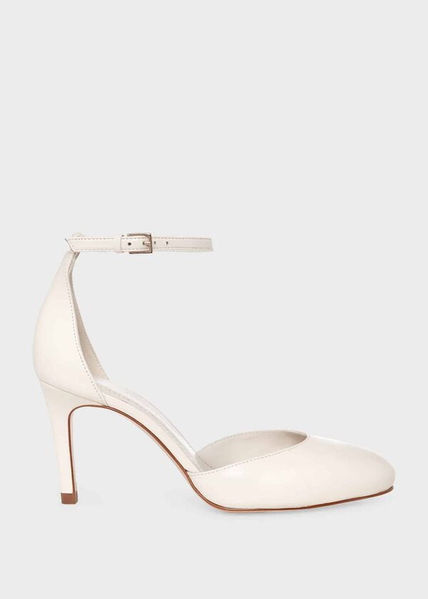 hobbs Elliya Court Shoes Ivory
