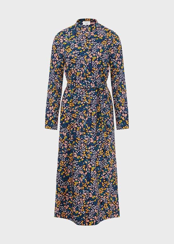Hobbs Elmire Dress Navy Multi
