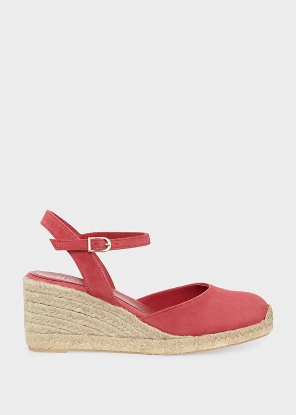 hobbs Elodie Espadrille Wild Berry Pink