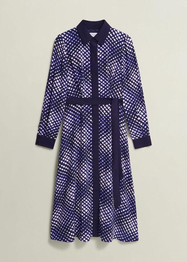 Hobbs Elodie Shirt Dress Multi