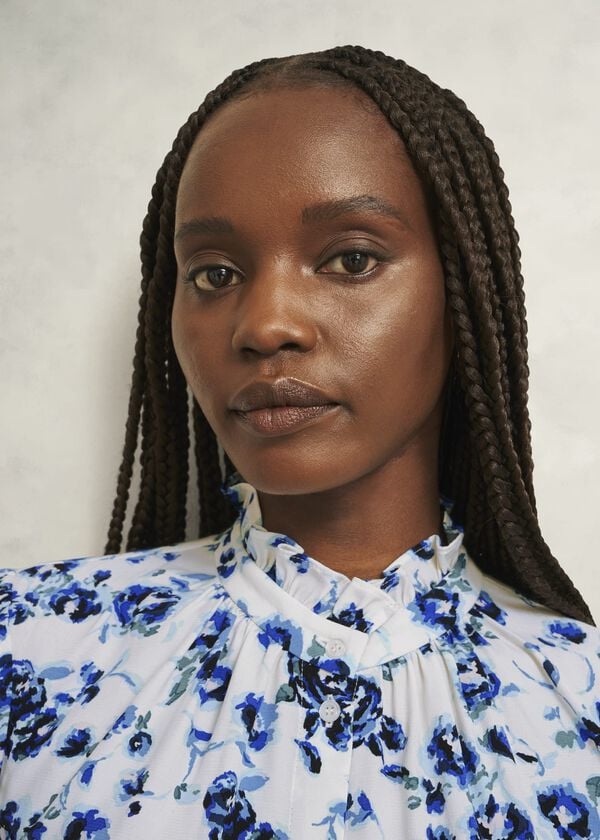 Hobbs Elspeth Blouse Ivory Multi