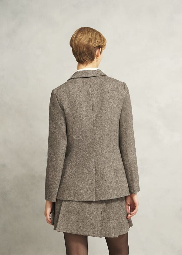 Hobbs Elvie Jacket Brown Multi