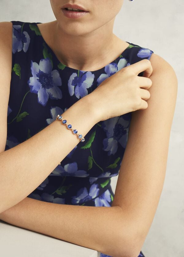 Hobbs Emi Bracelet Gold Blue