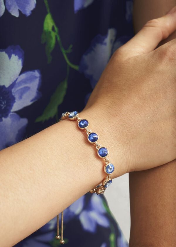 Hobbs Emi Bracelet Gold Blue