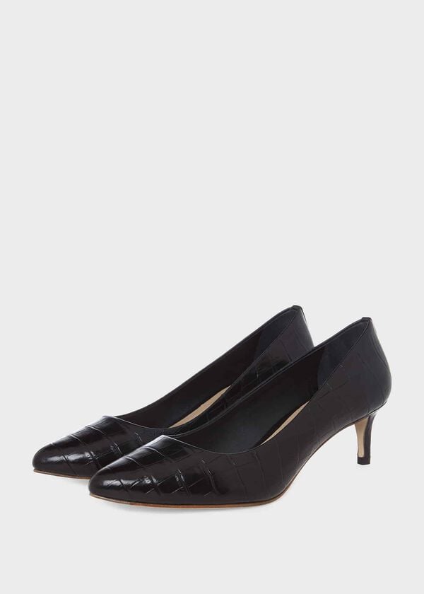 Hobbs Emma Court Shoes Black