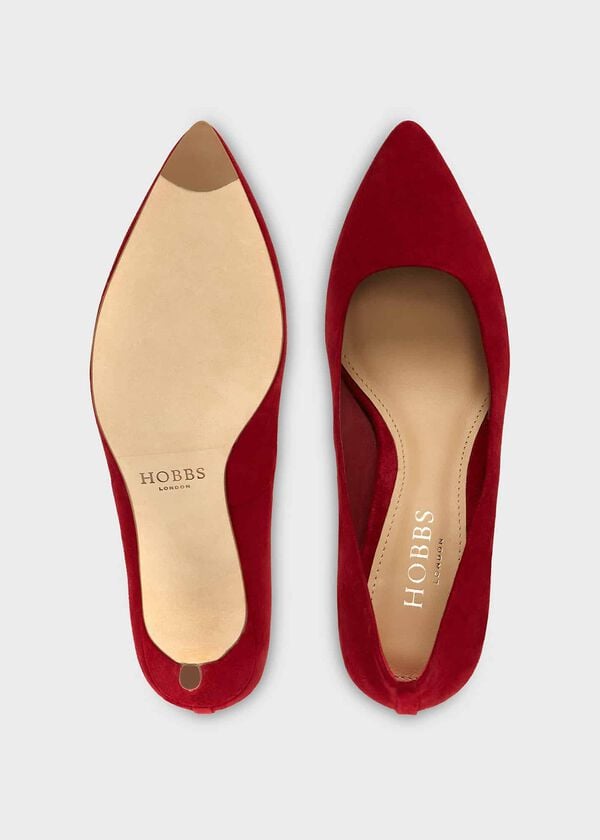 Hobbs Emma Court Shoes Rhubarb