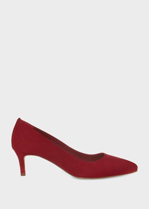 hobbs Emma Court Shoes Rhubarb