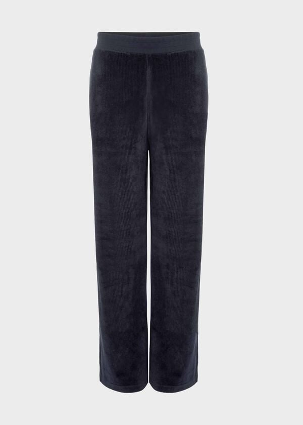 Hobbs Erin Velvet Trouser Midnight Navy