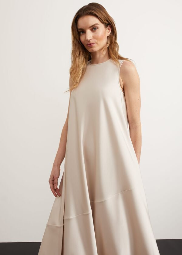 Hobbs Escot Dress Oyster