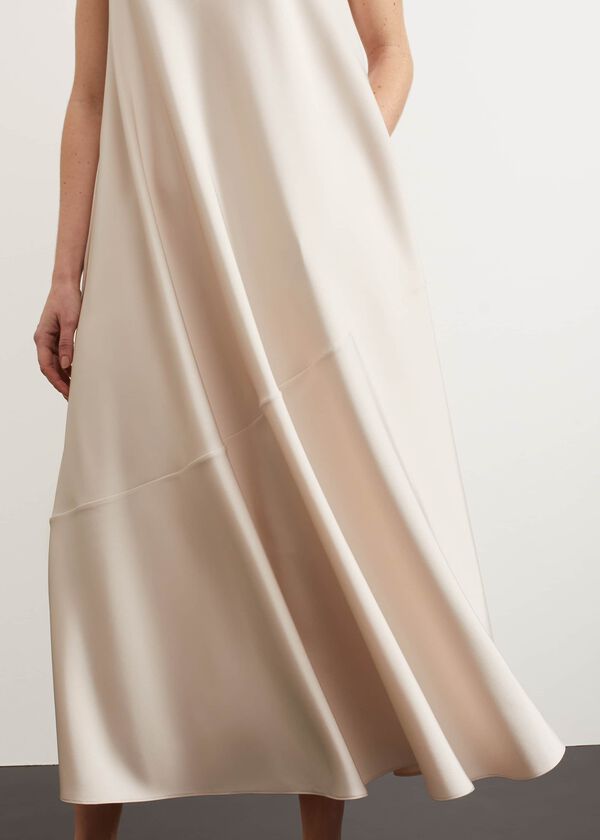 Hobbs Escot Dress Oyster