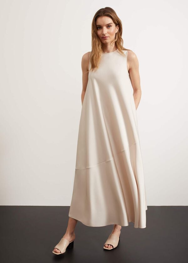 hobbs Escot Dress Oyster