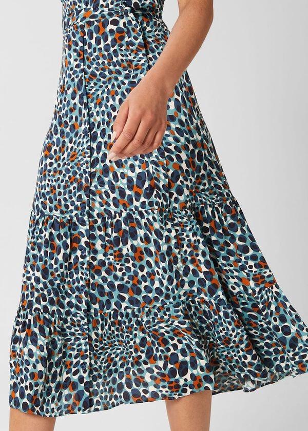 Hobbs Esme Dress Ocean Multi