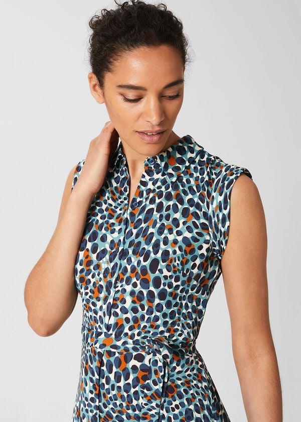 Hobbs Esme Dress Ocean Multi